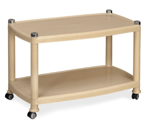 Nilkamal Plastic Centbl5 Contemporary Center Trolley Coffee Table/Tea Table/Teapoy For Home/Living Room/Office & Outdoor - Image 2